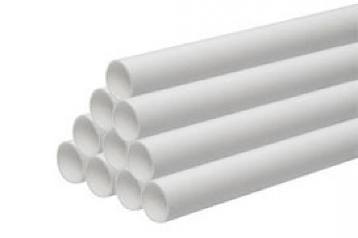 PVC Pipe isolated on white background
